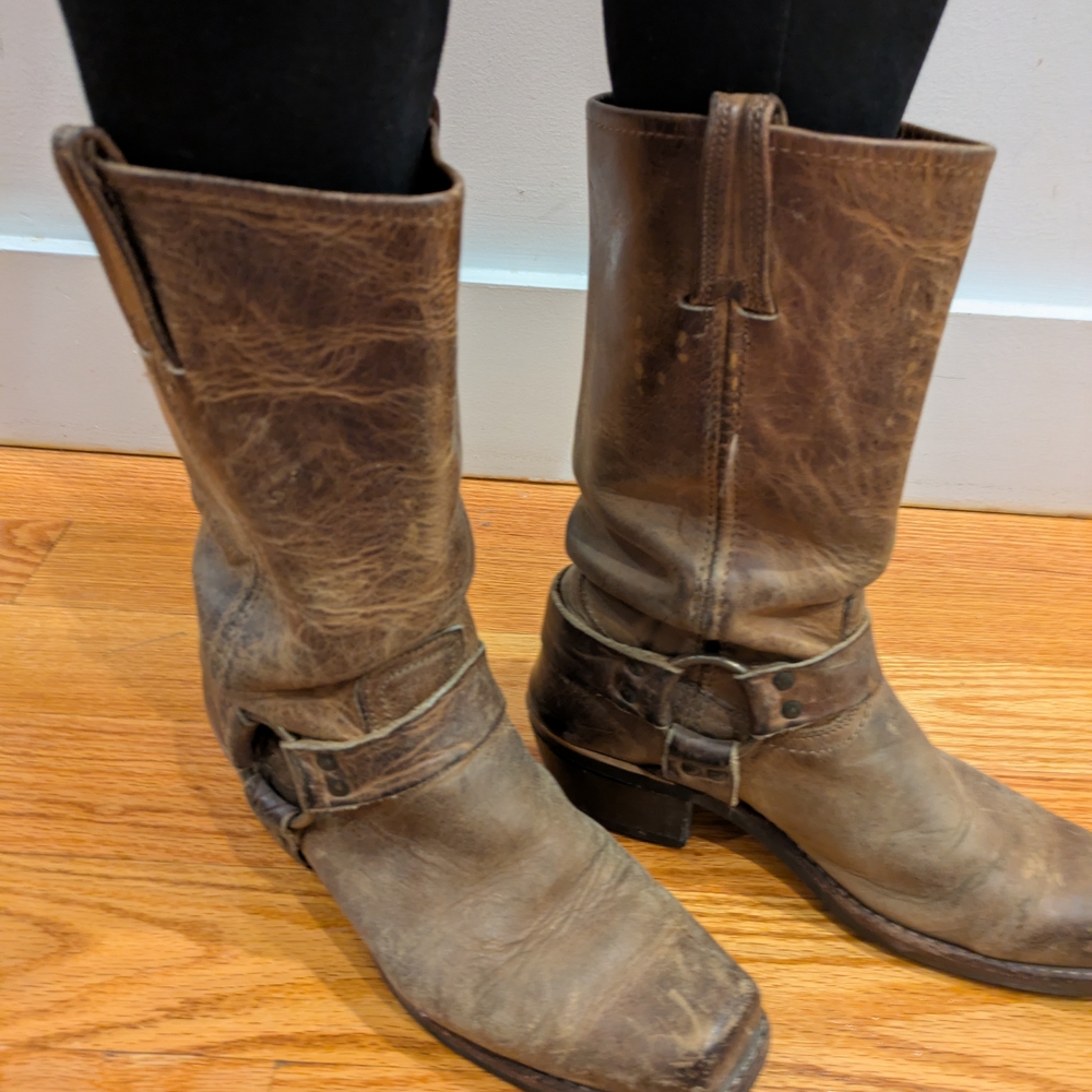 Frye Women's Brown Leather Boots